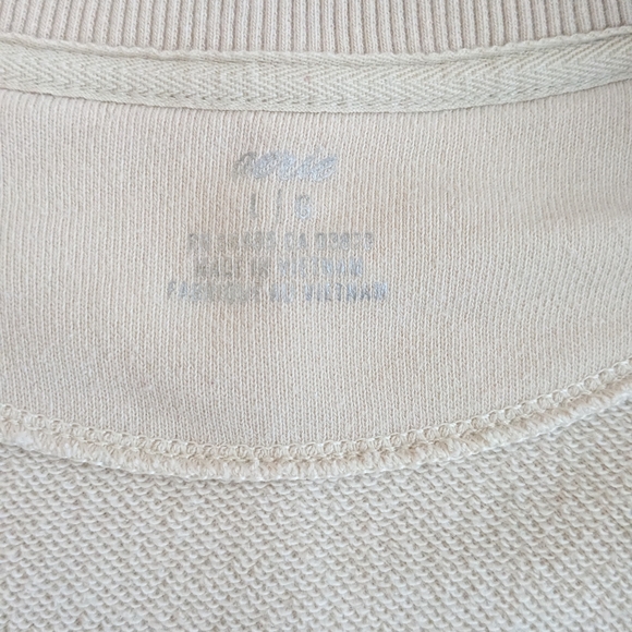 Aerie Women's Large Beige/Cream Sweatshirt - Picture 4 of 4